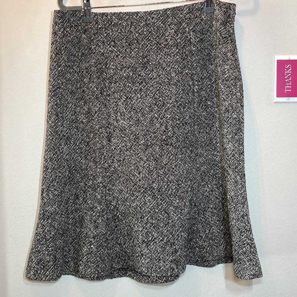 GAP GRAY TWEED SHORT SKIRT EXCELLENT CONDITION SIZE 12